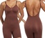 Zia Seamless Bodysuit Beige
