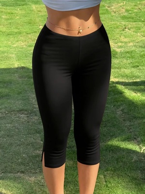 Capri Pants Black (Small)