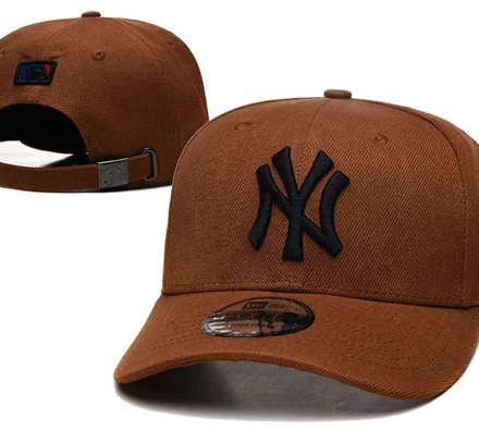 NY Baseball Cap Brown