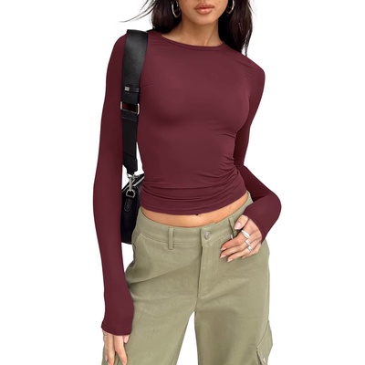 Kassy Top Wine Red (XS)