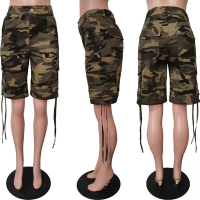 Cargo Camouflage Shorts (Small)