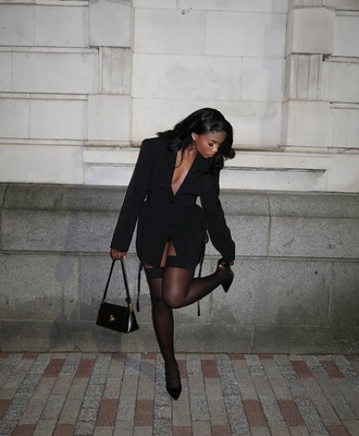 Knee Stocking with Garter