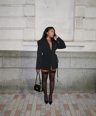 Knee Stocking with Garter