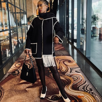 Sophia Coat Black